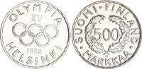 Finnland 500 Mark Silber XV. Olympische Sommerspiele, Helsinki -