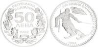 Bulgarien 50 Leva Silber XVII Olympische Winterspiele, Lillehammer 1994 -
