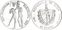 Kuba 10 Pesos Silber XXV. Olympische Sommerspiele, Barcelona 1992 - Basketball -