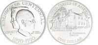 USA 1 Dollar Silber 100. Geburtstag von Dwight D. Eisenhower -