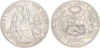 Peru 1 Sol Silber Peru 1 Sol 1925 ~ Republik -
