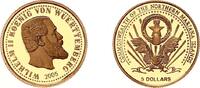 Marianen 5 Dollars 2005 Wilhelm II.1/25oz Gold FB in Kapsel