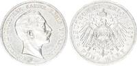 Preußen 5 Mark Silber Wilhelm II. J.104 -