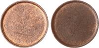 Deutschland 1 Pfennig Fehlprägung: extrem schwache Prägung, wie Rohling -