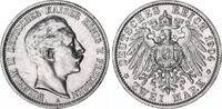 Kaiserreich / Preußen 2 Mark Silber Wilhelm II. -