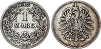 Kaiserreich 1 Mark Silber J.9 -