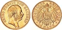 Sachsen 10 Mark Gold Georg J.265 -