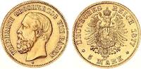 Kaiserreich / Baden 5 Mark Gold Friedrich I. J.185 -