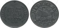Niederlande 25 Cent Wilhelmina I., deutsche Besatzung -