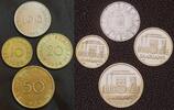Nebengebiete / Saarland 10, 20, 50, 100 Franken Lot aus 10, 20, 50, 100 Franken, zu J. 801, 802, 803, 804 -