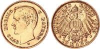 Kaiserreich / Bayern 10 Mark Gold J.201 Otto -