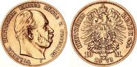 Preußen 10 Mark Gold Wilhelm I. J.242 -