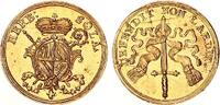 Würzburg - Altdeutschland 1/2 Dukat Gold Christoph Franz von Hutten (1724-1729) -