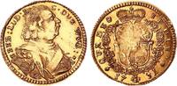 Württemberg 1/4 Karolin Gold Eberhard Ludwig -