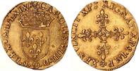 Frankreich Ecu d' or au soleil Gold Karl IX. 1560-1574 -