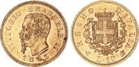 Italien Königreich 10 Lire Gold Vittorio Emanuele II. -