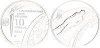 Ukraine 10 Hryvnias 1 oz Silber Olympische Winterspiele 2006, Turin -