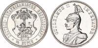 Kolonien / Deutsch - Ostafrika 1/2 Rupie Silber J.721 -