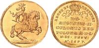 Sachsen - Polen 2 Dukaten Gold Friedrich August I - August der Starke auf die Krönung zum König von Krakau -