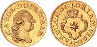 Waldeck Pyrmont 1/4 Dukat Gold Karl August Friedrich (1728-1763) -