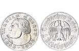 Deutschland - Drittes Reich 2 Mark Silber Martin Luther J.352 -