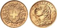 Schweiz 20 Franken Gold Vreneli -