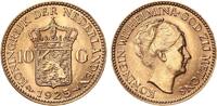 Niederlande 10 Gulden Gold Königin Wilhelmina -