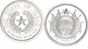 USA one Troy Ounce 1oz Silber State of Texas -