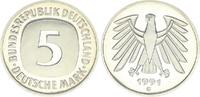Deutschland / Bundesrepublik 5 Mark 5 DM Kursmünze 1991G TOP-Erhaltung ! Polierte Platte (PP, Proof) -