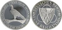 Deutschland / Weimar 5 Reichsmark Rheinlr. offizielle Neuprägung Weimar 5 Reichsmark Rheinlandräumung 1930 A PP offizielle Neuprägung -