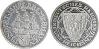 Deutschland / Weimar 5 Reichsmark Bremerhaven offizielle Neuprägung Weimar 5 Reichsmark Bremerhaven 1927 A PP offizielle Neuprägung -