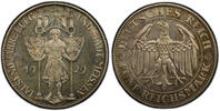 Germany, Weimar Rep. 5 Mk 1929-E 5 Mk Meissen J-339 -
