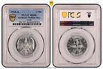 Germany, Weimar Rep. 3 Mark Inflation 3 Mark Alu J.302 1922 A Stempelglanz PCGS zertifiziert -