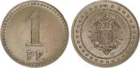 Deutschland / Kaiserreich / PROBEPRÄGUNG 1 Pfennig Kaiserreich Probe 1 Pfennig J.1 o.Jahr o. Mzz. Wertzahl/Reichsadler Kupfer -