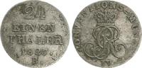 Hannover 1/24. Taler Hannover 1/24. Taler 1827 B Conventions Münze ss+ -