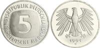 Deutschland / Bundesrepublik 5 Mark 5 DM Kursmünze 1991 D TOP-Erhaltung ! prägefrisch-stempelglanz -