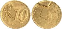 Niederlande 10 Cent Fehlprägung mit gebrochenem Stempel gepr. Niederlande Fehlprägung: 10 Cent 2000 gebrochener Stempel.90° Stempeldrehung (1) -