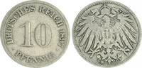 Deutschland / Kaiserreich 10 Pfennig Kaiserreich 10 Pf. J.13 1897 G f.ss -