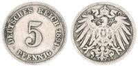 Deutschland / Kaiserreich 5 Pfennig Kaiserreich 5 Pf. J.12 1894 F (5) -