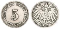 Deutschland / Kaiserreich 5 Pfennig Kaiserreich 5 Pf. J.12 1896 E (1) -