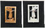 3. Reich Orden Gau Hessen-Nassau Nibelungen Kunststoffabzeichen WHW -