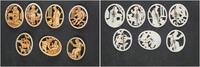 3. Reich Orden Lot 7 Stück Deutsche Märchen Kunststoffabzeichen WHW -