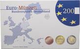Bundesrepublik Deutschland Offizieller Kurssatz 2010 J Offizieller Kurssatz 2010 J Polierte Platte 1Cent bis 2€ (Bremen + Kursmünze) -