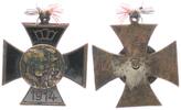 Kaiserreich Orden Patriotische Eisernes Kreuz als Schmuckanhänger -
