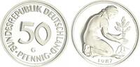 Deutschland 50 Pfennig BRD 50 Pfennig 1987 G PP -