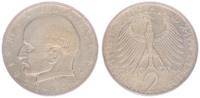 Deutschland 2 DM Max Planck 2 DM J.392 Kursmünze Max Planck 1968 G ss -