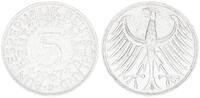 Deutschland 5 DM 5 DM J.387 Silber Kursmünze 1967 D ss-vz -