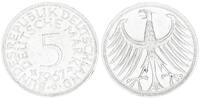 Deutschland 5 DM 5 DM J.387 Silber Kursmünze 1967 G ss-vz -