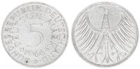 Deutschland 5 DM 5 DM J.387 Silber Kursmünze 1966 D ss-vz -