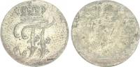 Mecklenburg-Schwerin 1 Schilling 1 Schilling ca. 1800 einseitiger Silberabschlag der Wappenseite -